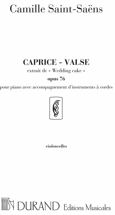 Wedding Cake Vcl Orch.